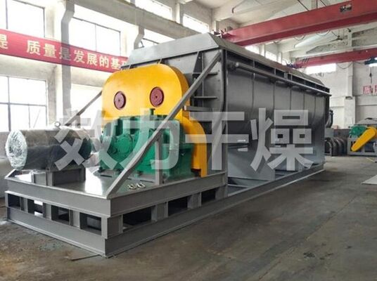 Stainless Steel Hollow Blade Paddle Dryer For Food Flour Sterilization