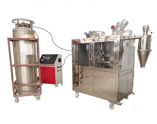 Liquid Nitrogen Crusher Cryogenic Pulverizer 10-1000 Mesin Penggiling Bubuk Mesh
