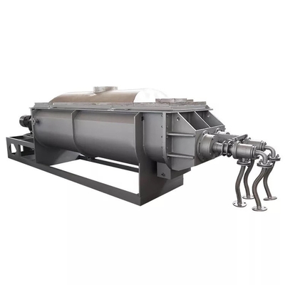 10rpm Sampai 25rpm 4KW Hollow Paddle Dryer Hemat Energi Mesin Pengeringan Lumpur