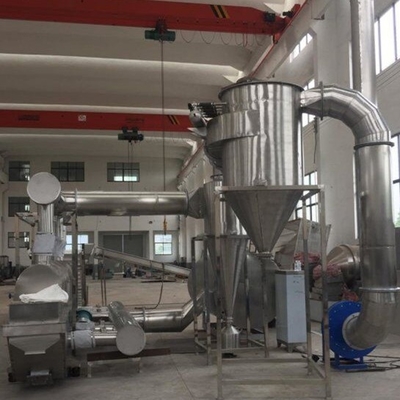 Obat Herbal Getaran Fluidized Bed Dryer Lotus Root Powder Mesin Pengering Ragi