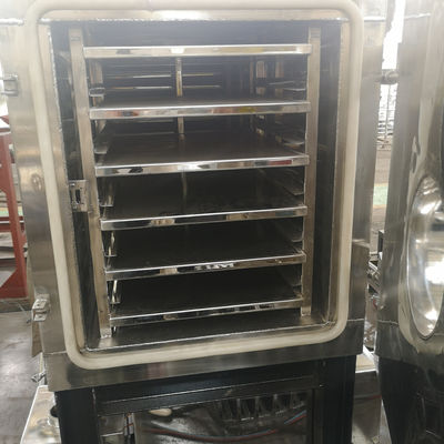 Kualitas  Strawberry Mango Durian Vacuum Freeze Dryer Fungus Hericium Mushroom Drying Machine pabrik