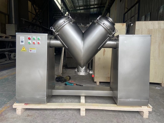 VH Series Dry Powder Granule Agitator V Type Pharmaceutical Mixing Machine