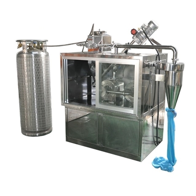 Liquid Nitrogen Crusher Cryogenic Pulverizer 10-1000 Mesin Penggiling Bubuk Mesh