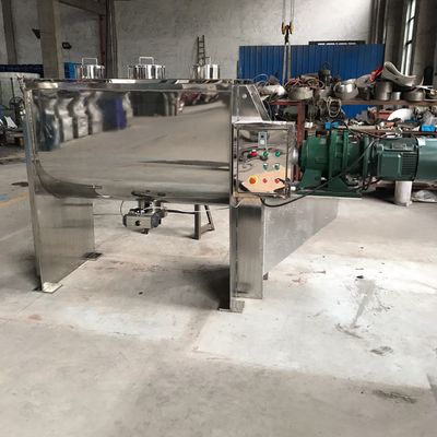 ODM 1000L Horizontal Ribbon Mixer 500kg / Mesin Blender Bumbu Batch