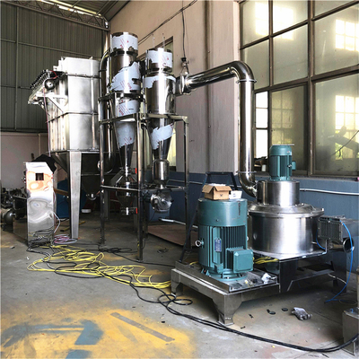 Mesin Penggiling Mikron Sodium Karbonat 10-200kg / H Penggiling Bubuk Super Halus