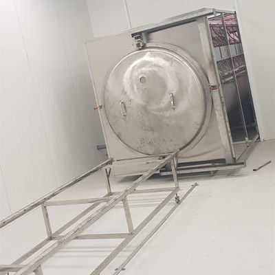 2450MHz Tropis Buah Microwave Vacuum Dryer Baki Industri Pengeringan Oven