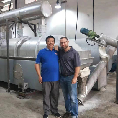 450V Horizontal Vibration Fluid Bed Dryer Peralatan Pengeringan Farmasi Kimia
