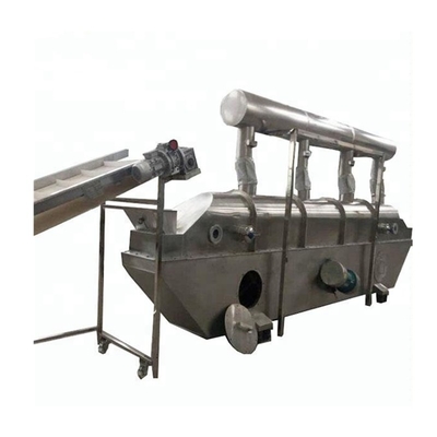 Pengering Tempat Tidur Bergetar Bergetar 35-50kg / H Pengering Amonium Persulfat Fumarat Fbd