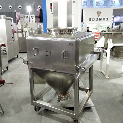 304 316L Mesin Blender Pencampur Serbuk Stainless Steel 500kg Beban