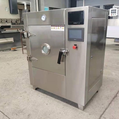 Pengering Microwave Kecil Eksperimental 6kw 4.8-6kg / H Mesin Dehidrasi Vakum