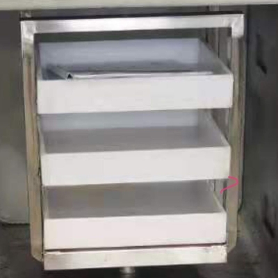 Pengering Microwave Kecil Eksperimental 6kw 4.8-6kg / H Mesin Dehidrasi Vakum