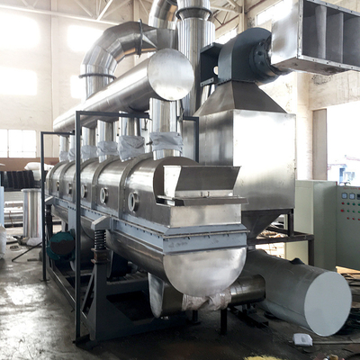 CE Glucose Vibrating Fluid Bed Dryer 120-140kg / H Mesin Pengeringan Garam