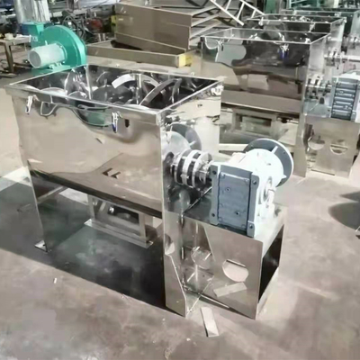 37KW U Bentuk Horizontal Ribbon Blender Nuts Rice Sugar Salt Tea Powder Mixer Machine
