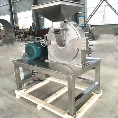 Pulverizer Penggiling Gula Stainless Steel 4KW Kustom Untuk Herbal Cina
