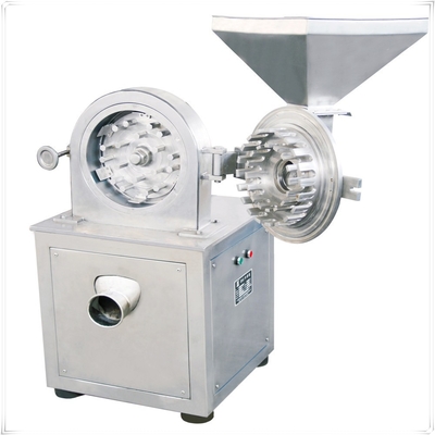 GMP 100-300kg/H Universal Crusher Penghematan Energi Mesh Makanan Pulverizer yang Dapat Disesuaikan
