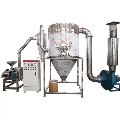 Mesin Penggiling Mikron Sodium Karbonat 10-200kg / H Penggiling Bubuk Super Halus
