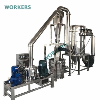 46kW Mesin Penggiling Prima Komersial Penggiling Rempah-rempah Hammer Mill Pulverizer