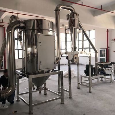 Bahan Kimia Hammer Mill Grinding Machine Stainless Steel 304 Pharmaceutical Pulverizer