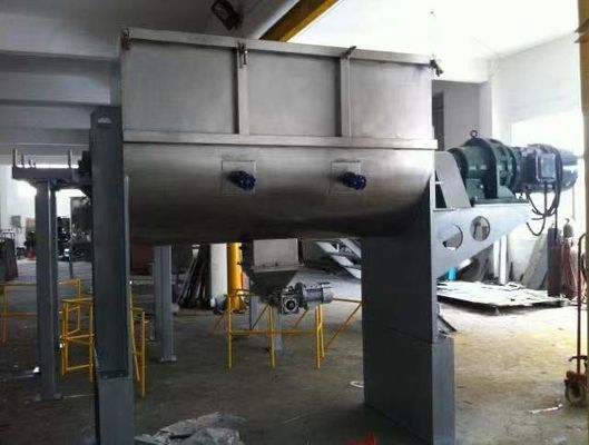 2000L Farmasi Kimia Bubuk Double Helix Ribbon Mixer Pakan Deterjen Bumbu Campuran