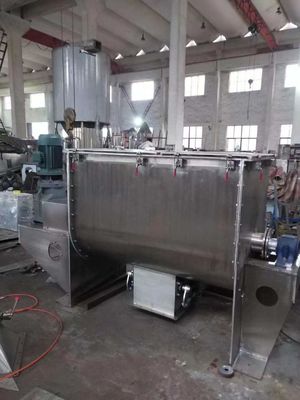 2000L Farmasi Kimia Bubuk Double Helix Ribbon Mixer Pakan Deterjen Bumbu Campuran