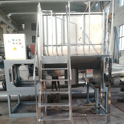 2000L Farmasi Kimia Bubuk Double Helix Ribbon Mixer Pakan Deterjen Bumbu Campuran