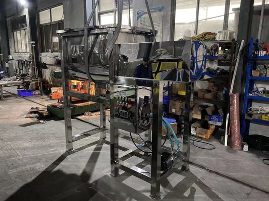 Pengolahan Makanan 100L sampai 10000L bubuk kering horizontal Double Ribbon Blender Industrial Powder Liquid Ribbon Mixer