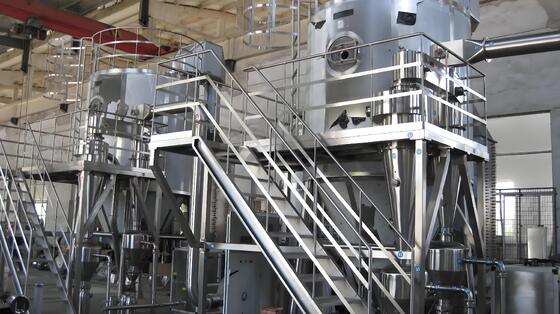 Pengering Semprot Industri LPG-50 Multifungsi Higienis Efisiensi Kerja Tinggi