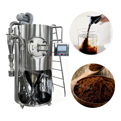 Peralatan / Sistem Pengeringan Semprot Berkelanjutan yang cepat Untuk Produksi Serbuk