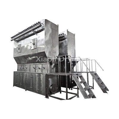 Pengering Mendidih Berkelanjutan / Pengering Tempat Tidur Cairan Serbuk Untuk Bahan Kimia