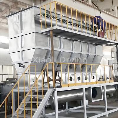 Pengering Mendidih Berkelanjutan / Pengering Tempat Tidur Cairan Serbuk Untuk Bahan Kimia