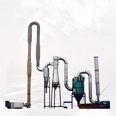 Pengering Flash Pneumatik Hemat Energi Kemurnian Tinggi Untuk Bahan Canggih