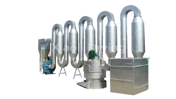 QG FG Series Pengering Flash Pneumatik Efisiensi Tinggi Untuk Pengeringan Instan Bahan Sensitif Panas