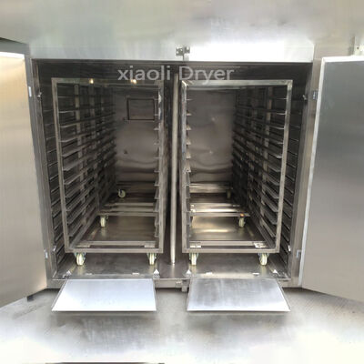 Penghematan energi efisien sirkulasi udara panas pengeringan oven Tray pengering untuk bahan farmasi