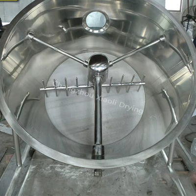 Pengering bed fluida berkapasitas 500kg industri fbd untuk butiran pupuk NPK