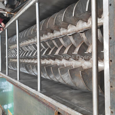 peralatan industri pengering dayung berongga pengolahan makanan yang sangat efisien