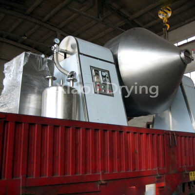 SZG 300L Rotary Cone Vacuum Dryer Machine For Chemical Powders Processing