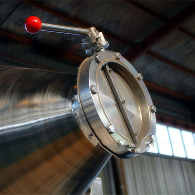 Pembersihan CIP / WIP Mixer Bubuk Industri 8000 Liter untuk Kepatuhan GMP