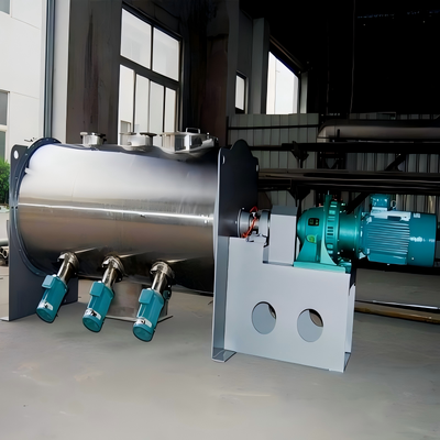 Mesin Pencampur Coulter Seri LDH Sangat Efisien 6kw Kualitas Seragam 40-60kg Per Batch