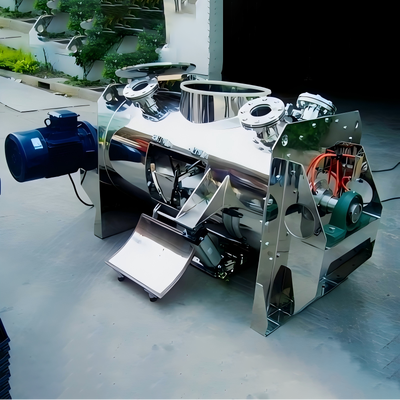 LDH-8 Continuous Plowshare Mixer 46kW 3200-4800kg Per Batch Kapasitas Tinggi