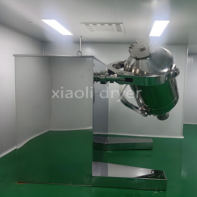 Batch 3D Powder Mixer dengan Segregasi yang Dikurangi dan Seragam Pencampuran yang Tinggi