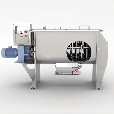 Blender Pita Horizontal Batch Kecil 300L Mesin Pencampur Bubuk 100-150kg