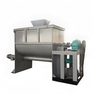 Industrial WLDH Horizontal Ribbon Mixer Mesin Pencampuran Serbuk Baja Rustless Untuk Serbuk & Granula Kosmetik