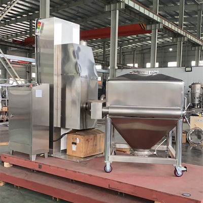 Layar Sentuh PLC 1000L Lifting Hopper IBC Bin Mixer Untuk Nutraceuticals