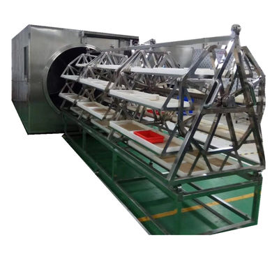 380V PLC HMI Microwave Vacuum Dryer 48KW Mesin Pengeringan Suhu Rendah