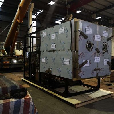 10kg Sampai 500kg Memuat Vacuum Freeze Dryer Pharmaceutical Tray Dehydrator