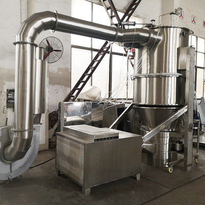 304SS 420L Fluidized Bed Dryer Granulating Coating Drying Machine