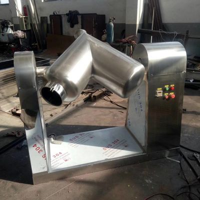 SUS304 V Type Powder Mixer Bumbu Butiran Mesin Pencampur