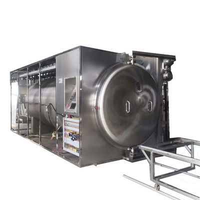 Komersial Sayuran Buah Microwave Vacuum Dryer Mesin Pengeringan Makanan Industri