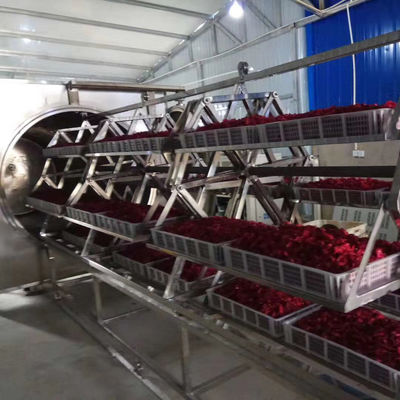 Bunga Mawar Microwave Komersial Vacuum Oven Rempah-rempah Mesin Oven Pengering Vakum