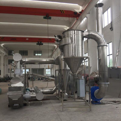 100-130kg / H Vibrating Fluidized Bed Dryer Dihydro Ammonia Fluid Bed Granulator